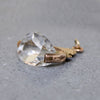 Victorian Rock Crystal & Gold Spinner Fob