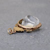 Victorian Rock Crystal & Gold Spinner Fob