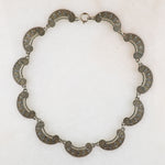 Fahrner Sterling & Marcasite Collar 