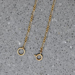 Fine Gauge 14k Gold Figaro Chain