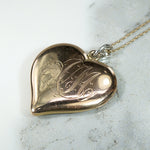 Hearts & Bluebells Diamond Set Gold Locket