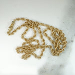 Substantial Italian 14k Gold Rope Chain 