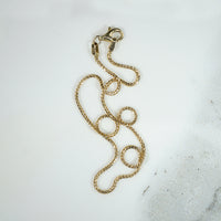 Italian Gold Serpentine Chain Anklet