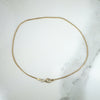 Italian Gold Serpentine Chain Anklet