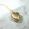 Lisa's Adorable Pearl-Paved Victorian Heart Locket