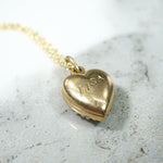 Lisa's Adorable Pearl-Paved Victorian Heart Locket