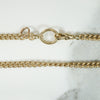 Classic Luxury 14k Gold Curb Chain Signed Tiffany & Co.