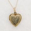 Perfectly Plain Gold Filled Heart Locket