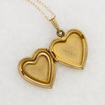 Perfectly Plain Gold Filled Heart Locket