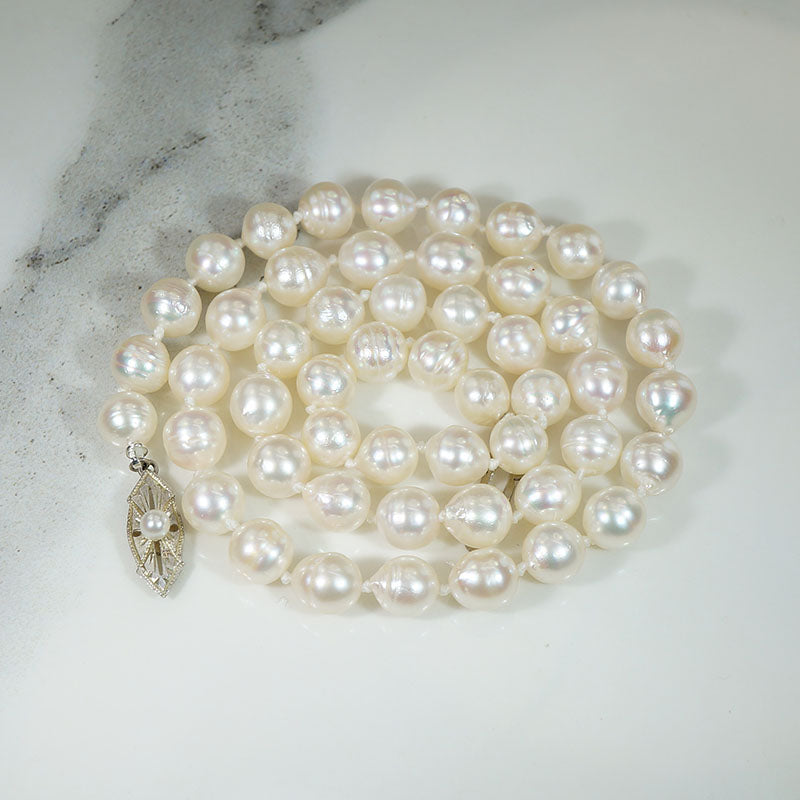 Princess Length Baroque Pearl Necklace