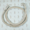 Choker-Length Sterling Silver Foxtail Chain