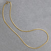 Vintage Gold-Plated Herringbone Chain