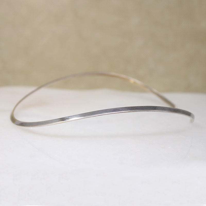 Sensual Sterling Silver Torc