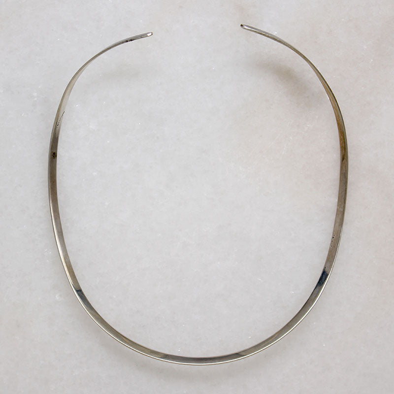 Sensual Sterling Silver Torc