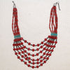 Superb Décolletage Coverage Beaded Bib Necklace