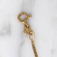 Italian 14k Gold 16" Serpentine Chain