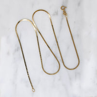 Italian 14k Gold 16" Serpentine Chain