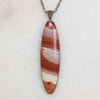 Dreamy Rhodochrosite in Sterling Silver Necklace