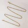 Timeless 20" 14k Gold Twisted Rope Chain