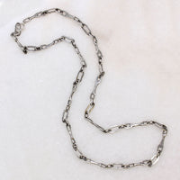 Industrial Handmade Sterling Silver Chain