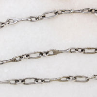 Industrial Handmade Sterling Silver Chain