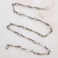 Industrial Handmade Sterling Silver Chain