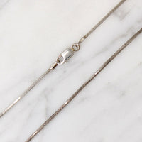 Slinky Sterling Silver Square Snake Chain
