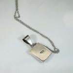 Hypnotic Abalone & Sterling Silver Pendant