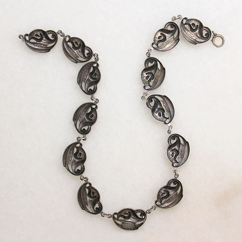 Danecraft Sterling Silver Calla Lily Necklace