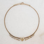Antique Moon & Star Necklace in Original Box
