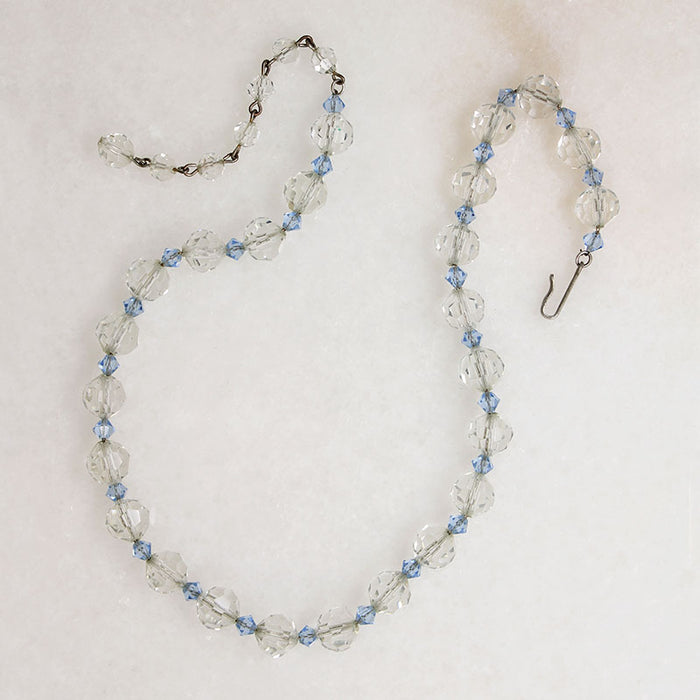 Blue and White Crystal Beads by Hobé