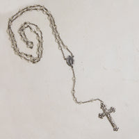 Crystal & Sterling Silver Rosary