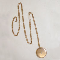 Gorgeous 56" 15ct Rosy Gold Twisted Link Chain
