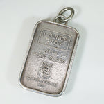 A-Mark One Troy Ounce Pure Silver Ingot Pendant