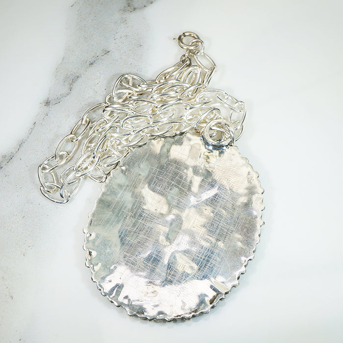 Gorgeous Vintage Zuni Silver Pendant