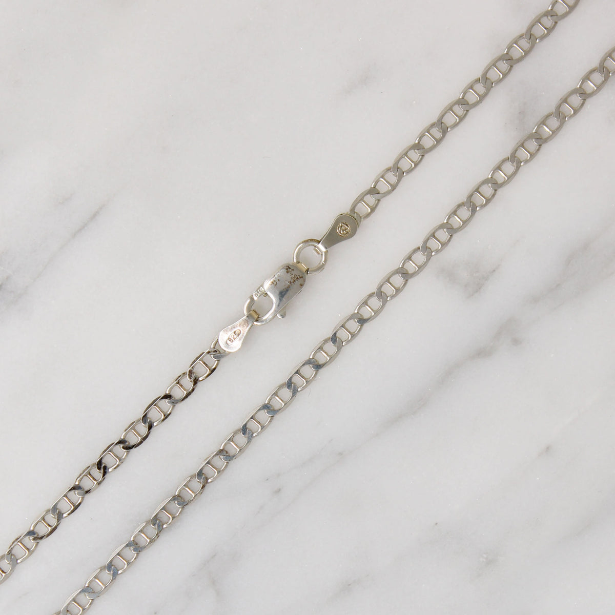 Sterling Silver Mariner Link Chain