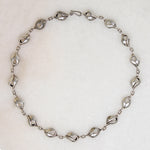 Satisfying Sterling Silver Choker-Length Necklace