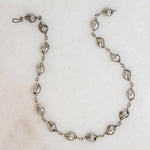 Satisfying Sterling Silver Choker-Length Necklace