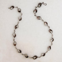 Satisfying Sterling Silver Choker-Length Necklace