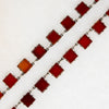 Carnelian & Sterling Art Deco Necklace