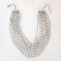 Ethereal Multi-Strand Beaded Choker