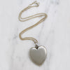 Ideal Deco Era Sterling Silver Heart Locket