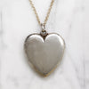 Ideal Deco Era Sterling Silver Heart Locket