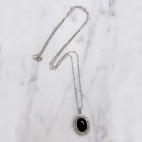 Luscious Garnet & Diamond Edwardian Necklace