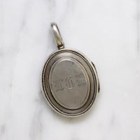 Handsome Victorian Sterling Silver Locket