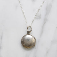 Darling Little Engraved Sterling Locket