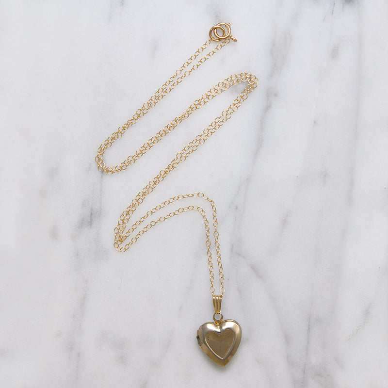 Tiny Heart-Shaped Locket