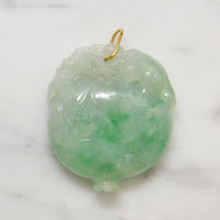 Fat Jade Pomegranate with Bat & Squirrel 
