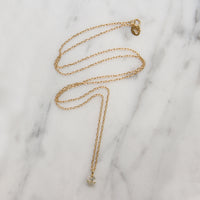 Sparkling .30ct Old European Cut Diamond Pendant