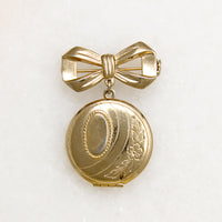 Charming Locket Brooch by Coro